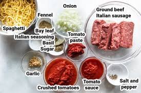 Prepare the Meat Sauce: