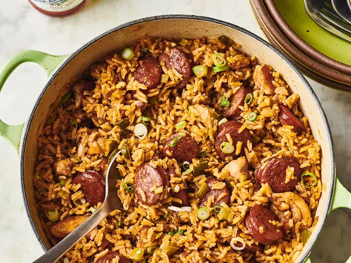 Chicken & Sausage Jambalaya Recipe