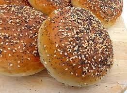 Perfectly toasted soft, sesame-seeded buns are called bun.