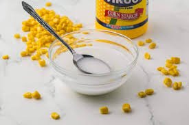 Cornstarch (1 tablespoon, mixed with 2 tablespoons of water)