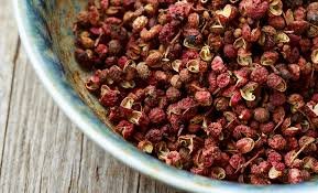 Sichuan peppercorns (1 teaspoon, toasted and ground)